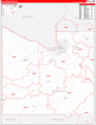 Red Line Map Example